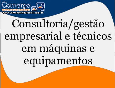 Tcnico / Consultoria em mquinas e equipamentos na rea de alimentos