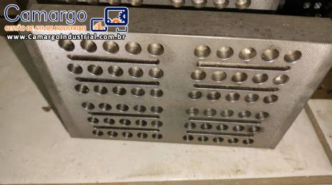 Ferramenta de formação de bolha moldes blistadeira emblistadeira 170 mm por 110 mm